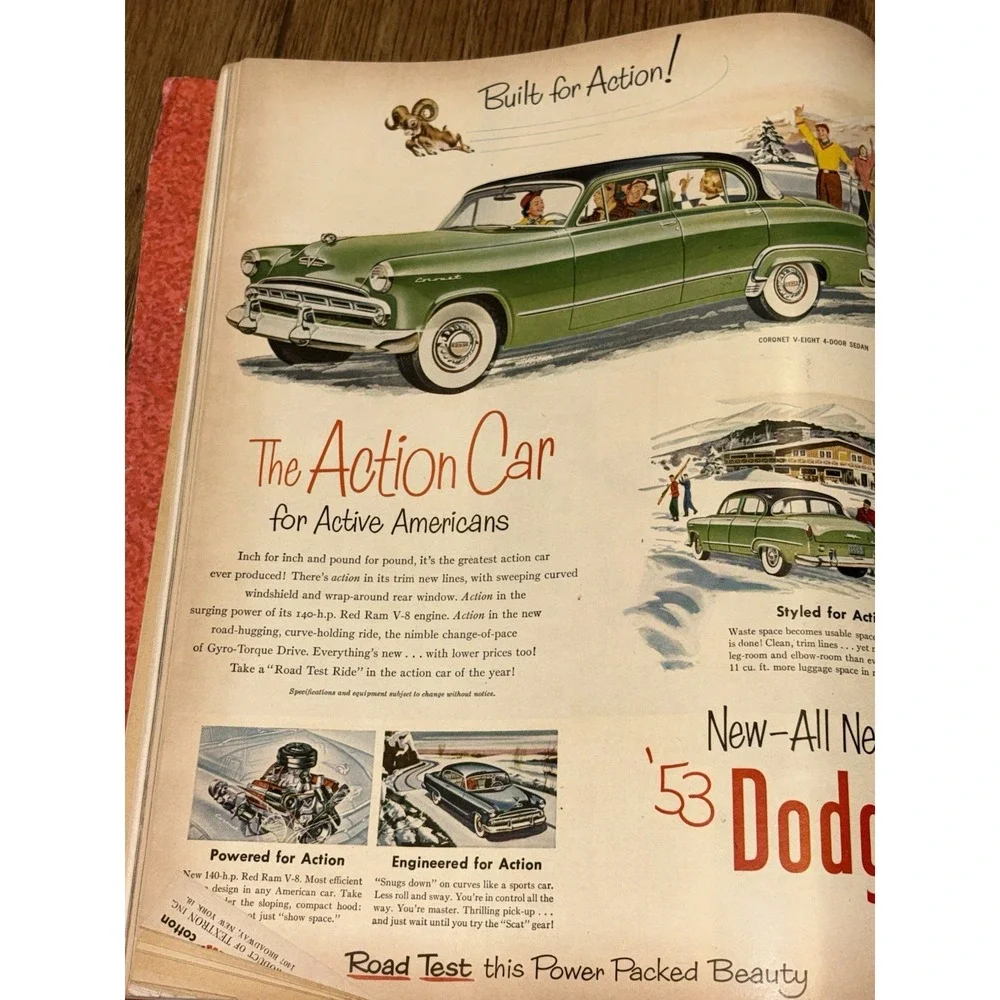 1953 MARCH BETTER HOMES AND GARDENS MAGAZINE - OUTDOORS COVER Vintage Read
